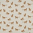 De Stoffenkamer Double Gauze cotton Tetra - leopard ecru