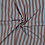 Cotton Poplin - stripes sage/rust