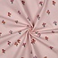 Poppy Flanel Cotton Flower bouquet pink