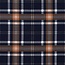 Poppy Flanel Cotton Checks plaid navy
