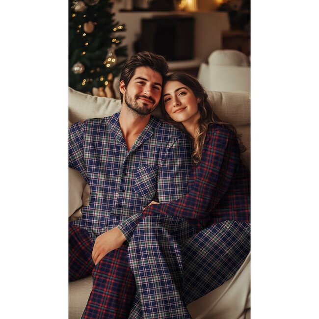 Poppy Flanel Cotton Checks classic Green/Blue