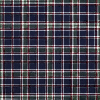 Poppy Flanel Cotton Checks classic Green/Blue