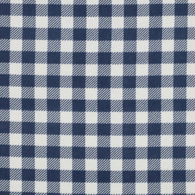 Poppy Flanel Cotton Checks classic ecru/blue
