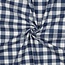 Poppy Flanel Cotton Checks classic ecru/blue