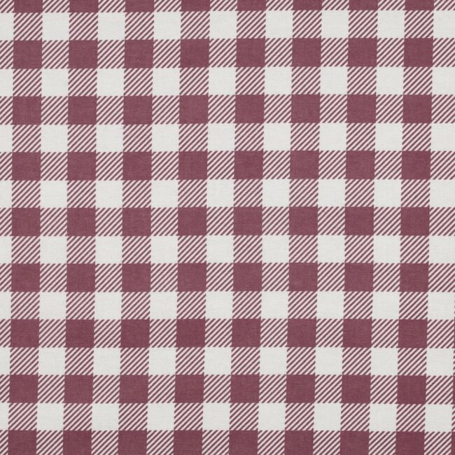 Poppy Flanel Cotton Checks classic ecru/mauve