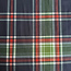 Poppy Flanel Cotton Checks plaid green/red