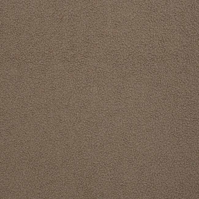 De Stoffenkamer Teddy double Fleece - dark sand