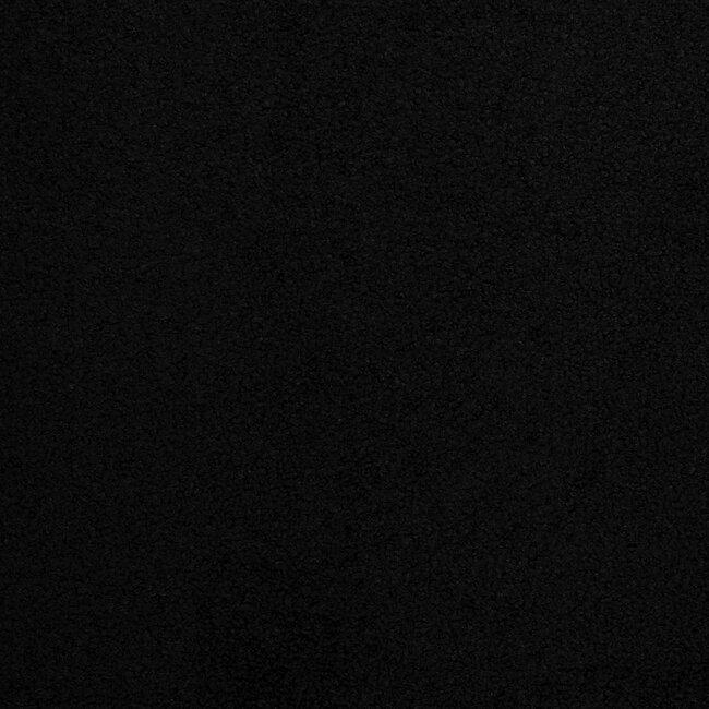 De Stoffenkamer Teddy double Fleece - black