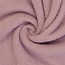 De Stoffenkamer Teddy double Fleece - old pink