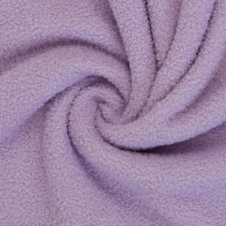 De Stoffenkamer Teddy double Fleece - lila