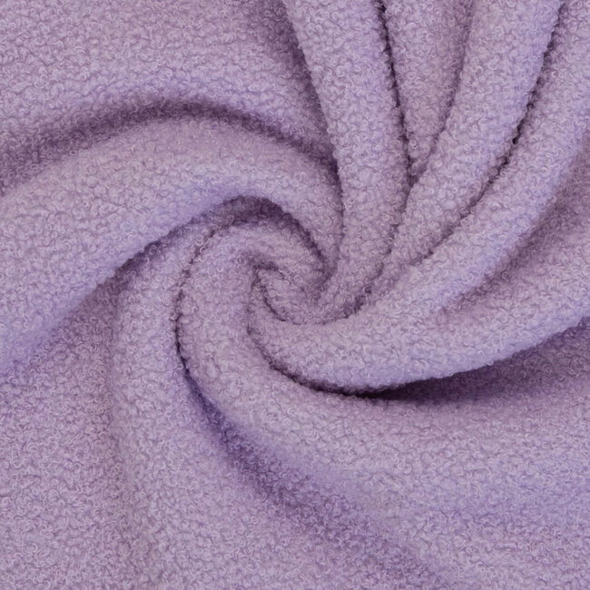 De Stoffenkamer Teddy double Fleece - lila