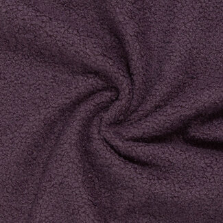 De Stoffenkamer Teddy double Fleece - violet