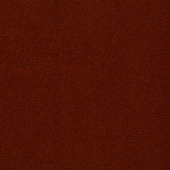 De Stoffenkamer Teddy double Fleece - terracotta