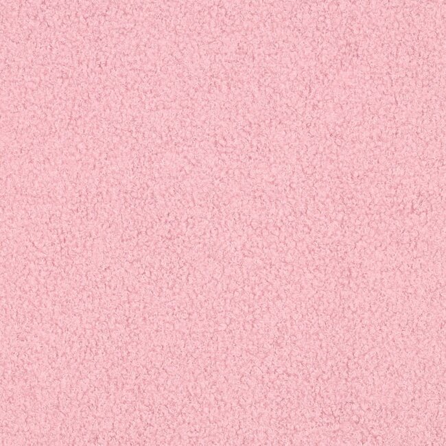 De Stoffenkamer Teddy double Fleece - soft pink