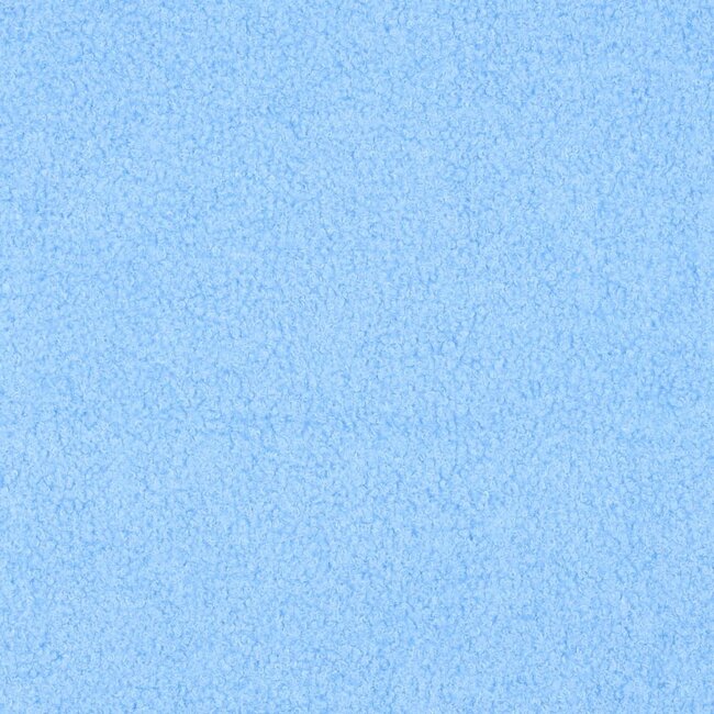De Stoffenkamer Teddy double Fleece - light blue
