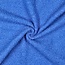 De Stoffenkamer Teddy double Fleece - royal blue