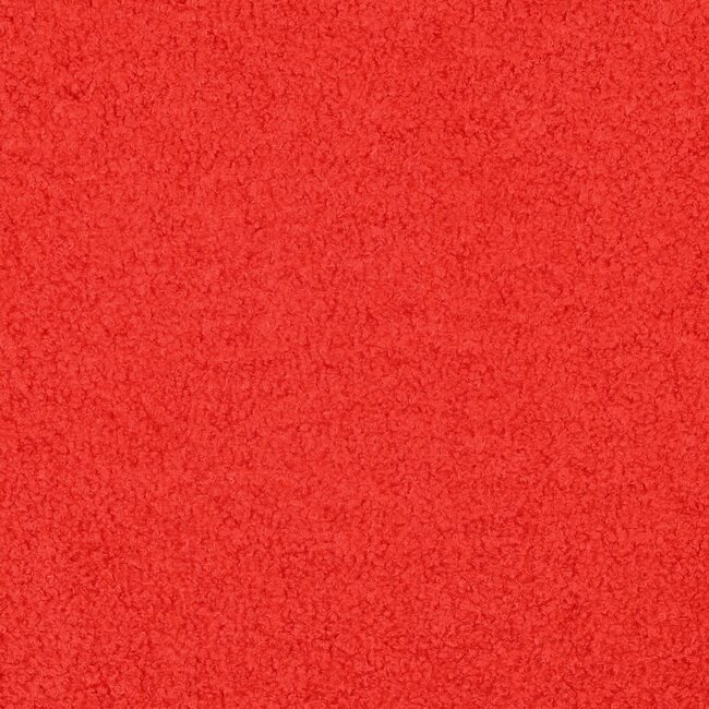 De Stoffenkamer Teddy double Fleece - red