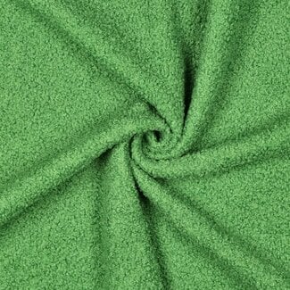 De Stoffenkamer Teddy double Fleece - bright green