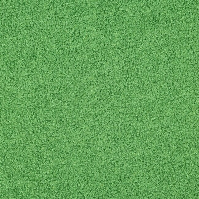 De Stoffenkamer Teddy double Fleece - bright green