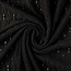 Soft knit cable - black