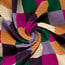 De Stoffenkamer Sherpa teddy Fleece print - checks pink