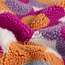 De Stoffenkamer Sherpa teddy Fleece print - flowerfield pink