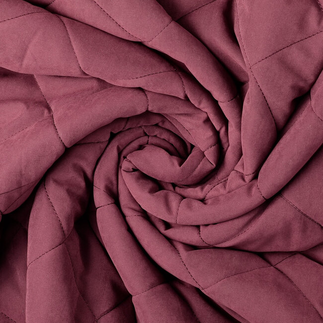 Stepped Waterproof Teddy - dark rose