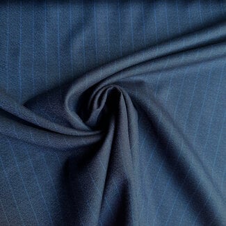 Bamboo Pantalon - stripes dark blue