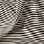 Tricot mini stripes - naturel/black