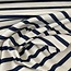 Tricot stripes - naturel / navy