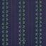 Fableism Woven cotton jacquard - deco stripe/dark blue