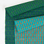 Fableism Woven cotton jacquard - aqua terra lineplay