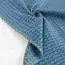 Fableism Woven cotton jacquard - summit blue/aqua