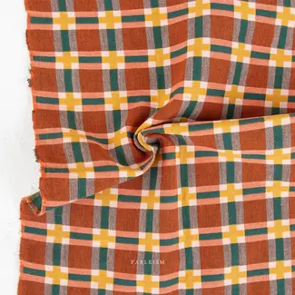 Fableism Woven cotton jacquard - picnic checks multi