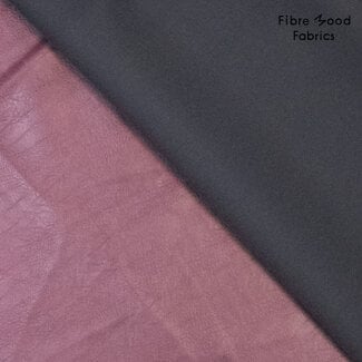 Fibre Mood Faux-Leather vegan - aubergine