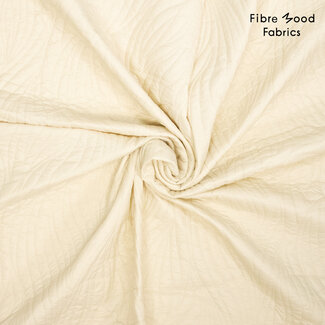 Fibre Mood Stepped Quilt - ecru leafs