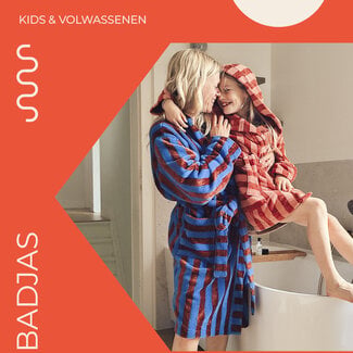 WISJ Robin badjas unisex kids & volw