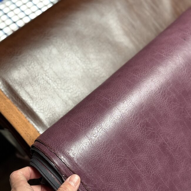 Fibre Mood Faux-Leather vegan - aubergine