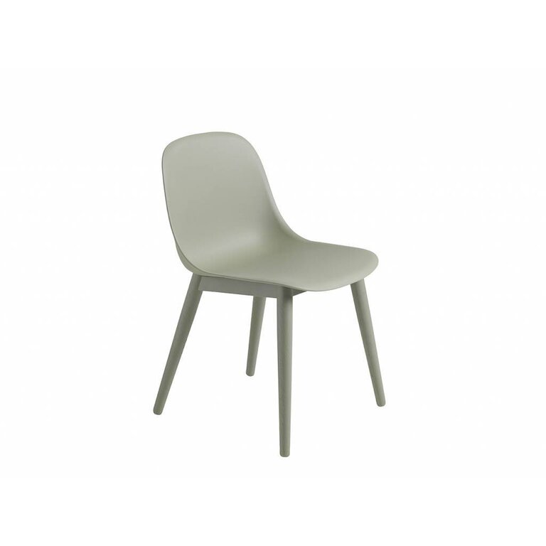 Muuto Fiber Side Chair / wood base