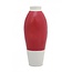 Thomas Eyck Red white vase