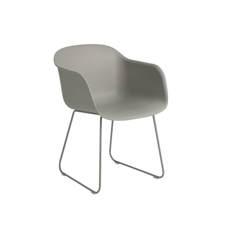 Muuto Fiber Armchair / sled base