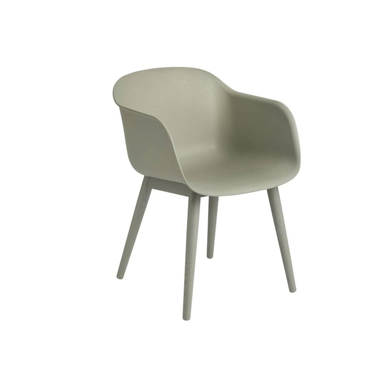 Muuto Fiber Armchair / wood base