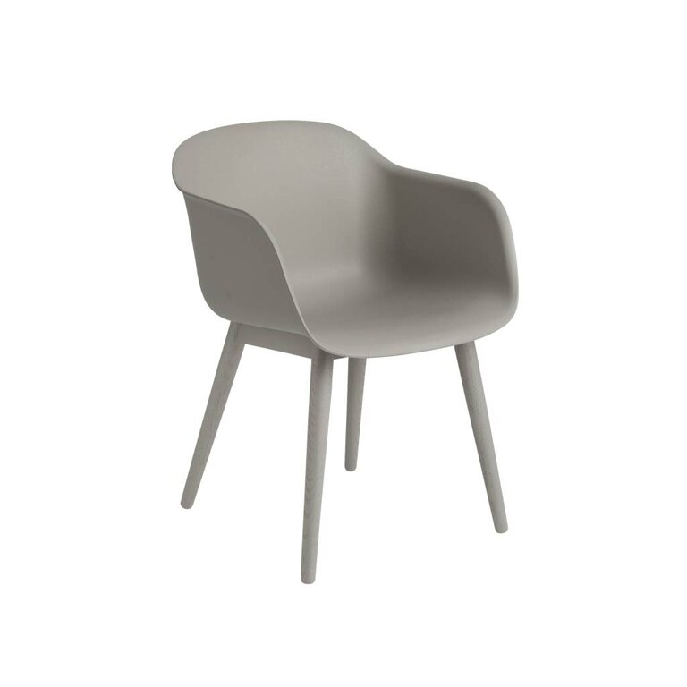 Muuto Fiber Armchair / wood base