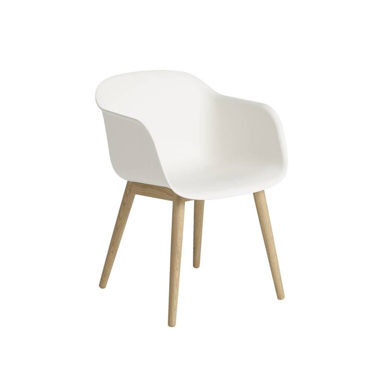 Muuto Fiber Armchair / wood base