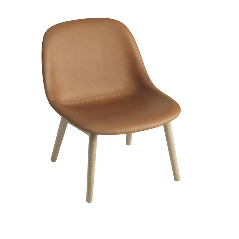 Muuto Fiber Lounge Chair / wood base