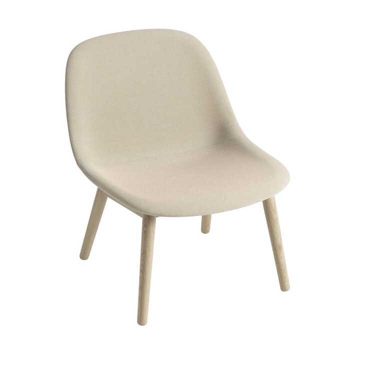 Muuto Fiber Lounge Chair / wood base