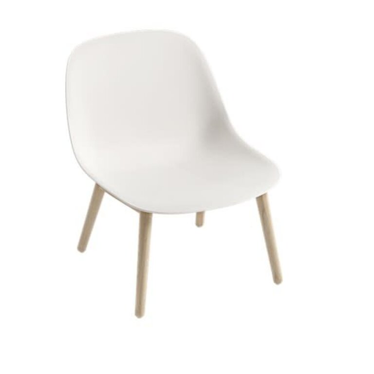 Muuto Fiber Lounge Chair / wood base