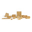 Floris Hovers Wooden Animals set Large