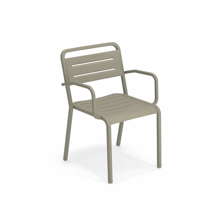 Emu Urban Poltrocina - aluminium buitenstoel met armleuning