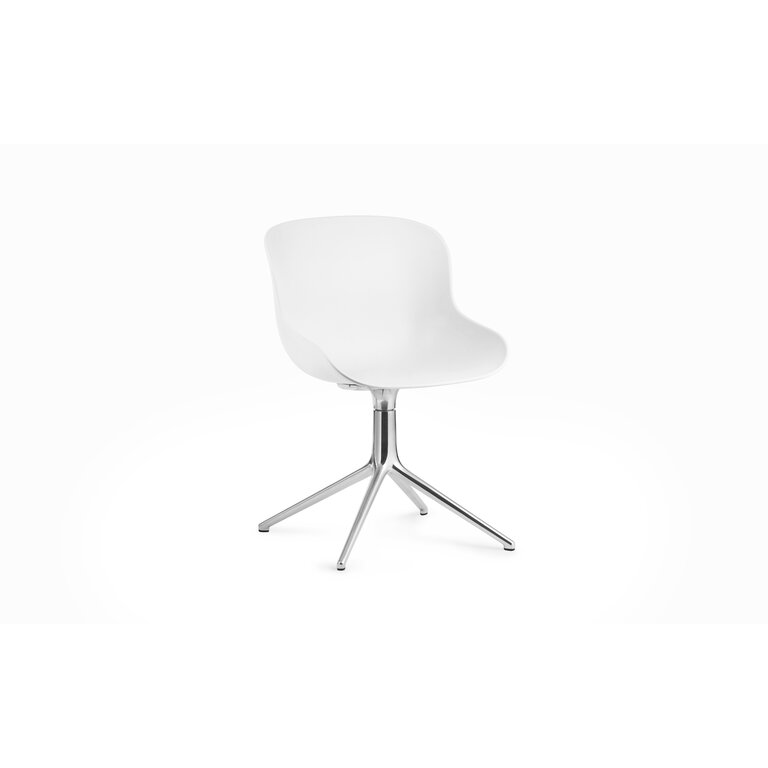 Normann Copenhagen Hyg Chair no upholstery swivel polished or black alu